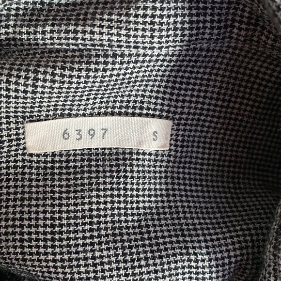 6397 Oversized Houndstooth Shirtdress - Picture 11 of 11